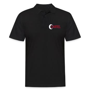 CARTEL KAN - Men's Polo Shirt - black - Front - Kai (181cm)