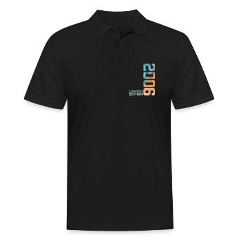 20E ANNIVERSAIRE ÉDITION LIMITÉE 2006 - Polo Homme - noir - Devant - Kai (181cm)