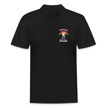 randonnée rando 2 - Polo Homme - noir - Devant - Kai (181cm)