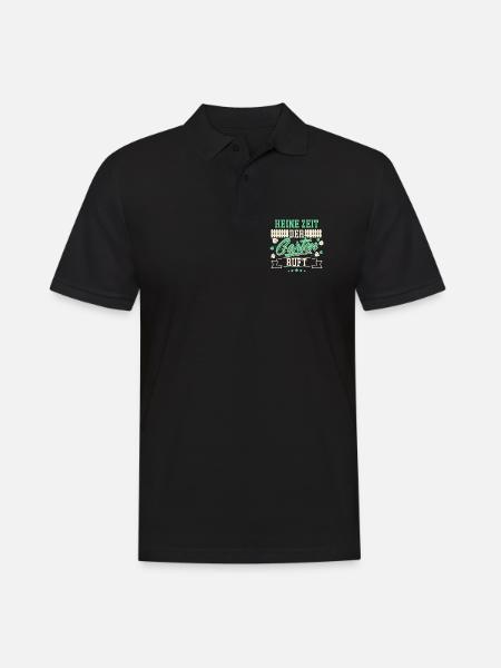 Garten Schrebergarten - Männer Poloshirt - Schwarz