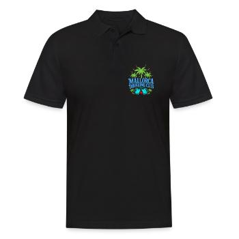 Malle 2026 Mallorca Drinking Club - Men's Polo Shirt - black - Front - Kai (181cm)