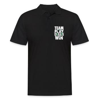 Team Play Dream Win Gaming Headset - Men's Polo Shirt - black - Front - Kai (181cm)