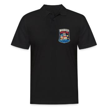 Booked Solid – No available dates - Men's Polo Shirt - black - Front - Kai (181cm)