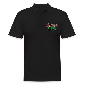 Lehrerinnen Gegen Rechts Gegen Rechts, gegen Hetze - Männer Poloshirt - Schwarz - Vorne - Kai (181cm)