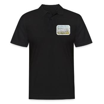 Mumbai Inde Aquarelle Esquisse Peinture Dessin - Polo Homme - noir - Devant - Kai (181cm)