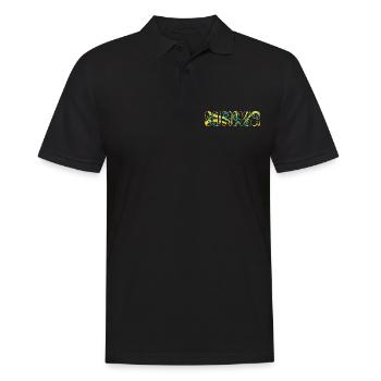 Été - soleil - vacances - bonne humeur - Polo Homme - noir - Devant - Kai (181cm)