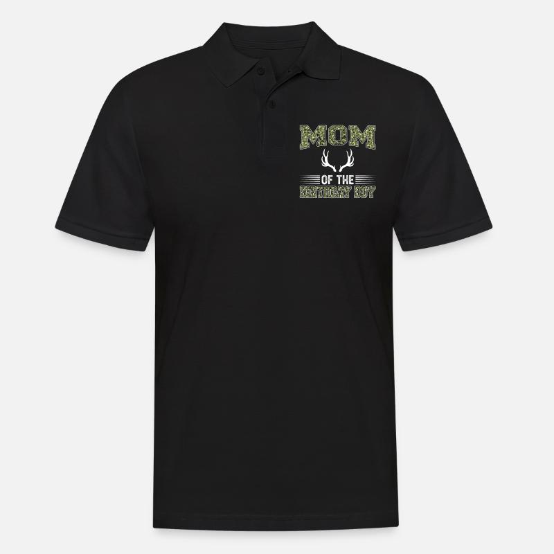 Jäger Jagd Jagd Geschenk - Männer Poloshirt - Schwarz