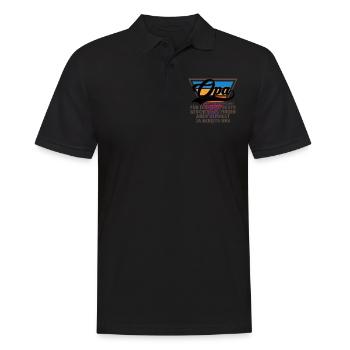 Grossvater opa Opas Geschenk - Männer Poloshirt - Schwarz - Vorne - Kai (181cm)