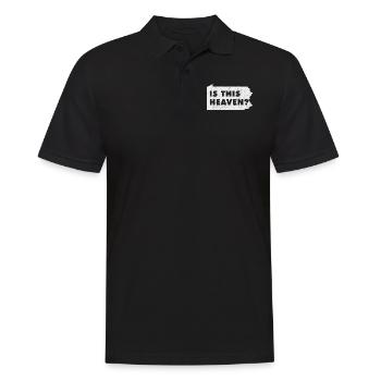 Land Map America State Home Heaven Pennsylvania - Men's Polo Shirt - black - Front - Kai (181cm)