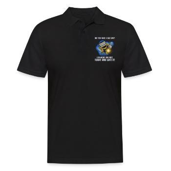 Schweißer Schweißer Metallbau Eisenarbeiter lustig - Männer Poloshirt - Schwarz - Vorne - Kai (181cm)