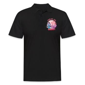 Colorful Rabbit 2023 Year Happy Chinese New Year - Männer Poloshirt - Schwarz - Vorne - Kai (181cm)