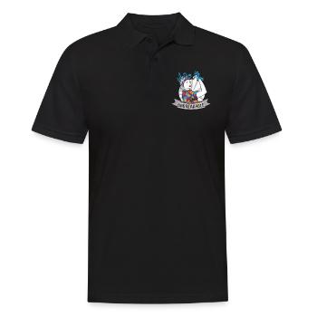 Autismus Mama Unzerbrechliches Puzzle Autismus Bewusstsein - Männer Poloshirt - Schwarz - Vorne - Kai (181cm)