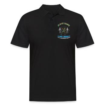 Different Ability Skeleton Autism Awareness - Men's Polo Shirt - black - Front - Kai (181cm)
