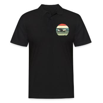Modèle réduit d’avion modèle réduit d’avion - Polo Homme - noir - Devant - Kai (181cm)
