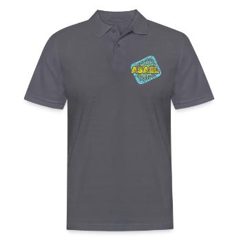 Warp Enterprise Sternenstaub Asael - Männer Poloshirt - Anthrazit - Vorne - Nico (186cm)