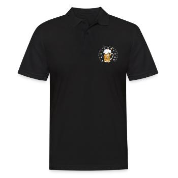 Tuning - Men's Polo Shirt - black - Front - Kai (181cm)