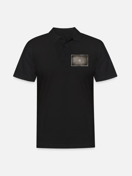 Burkina Faso - Men's Polo Shirt - black