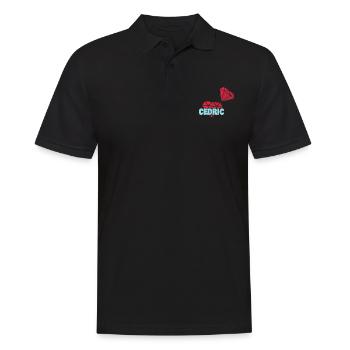 Diamant Cedric - Männer Poloshirt - Schwarz - Vorne - Kai (181cm)