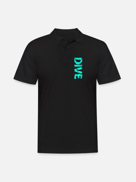 Plongée - Polo Homme - noir