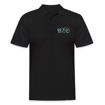 Eisberg 1970 - Men's Polo Shirt - black - Front - Kai (181cm)