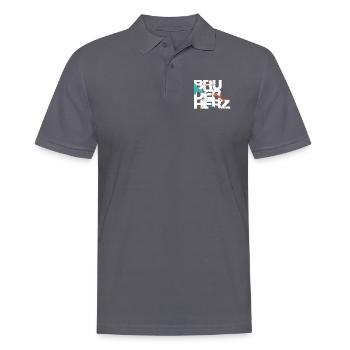 Bruderherz Bester Bruder der Welt Geschenkidee - Männer Poloshirt - Anthrazit - Vorne - Nico (186cm)
