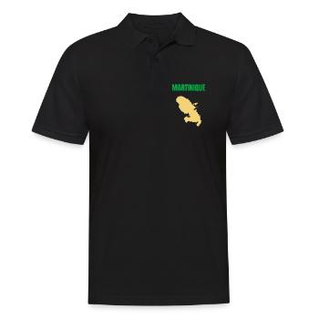 T-shirt Martinique – Antilles - Polo Homme - noir - Devant - Kai (181cm)