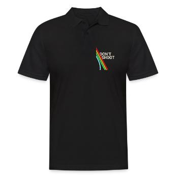 Arc Raiders - Don't Shoot - Männer Poloshirt - Schwarz - Vorne - Kai (181cm)