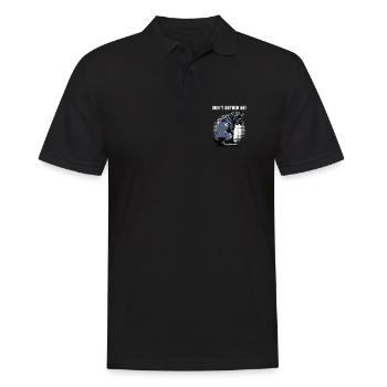 Ne me dérange pas Cane Cane Cane Corsos Corsos Porte-cours - Polo Homme - noir - Devant - Kai (181cm)