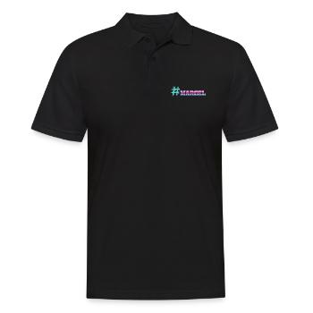 Hashtag Marcel - Polo Homme - noir - Devant - Kai (181cm)