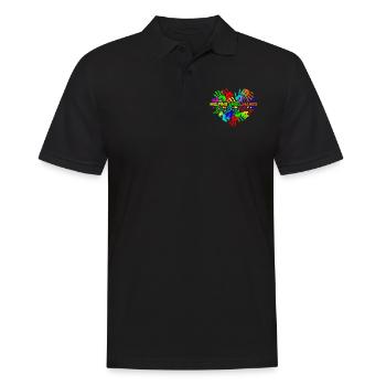 Physiothérapeute Orthophonie et massothérapie Chir - Polo Homme - noir - Devant - Kai (181cm)