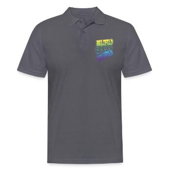 Bielefeld Deutschland Stadt Schrift Skyline Heimat - Männer Poloshirt - Anthrazit - Vorne - Nico (186cm)