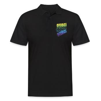 Offenbach Allemagne City Font Skyline Accueil - Polo Homme - noir - Devant - Kai (181cm)