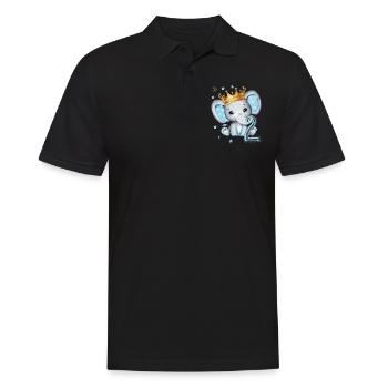 Kinder Geburtstagsgeschenk 2 Jahre Junge - Männer Poloshirt - Schwarz - Vorne - Kai (181cm)