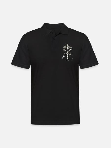The Holy Savior - Men's Polo Shirt - black