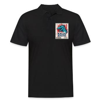 Japonais Kanji Monster Kaiju caca - Polo Homme - noir - Devant - Kai (181cm)