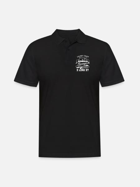 General Manager Crazy General Manager - Männer Poloshirt - Schwarz