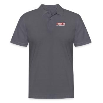 Crois-Moi, Je Suis Le Responsable Des Processus - Polo Homme - charbon - Devant - Nico (186cm)