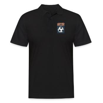 Soccer Fußball Goal Keeper Futbol Trainer Soccer - Men's Polo Shirt - black - Front - Kai (181cm)