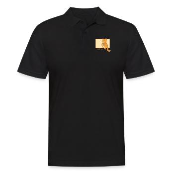 Pizza Hanzi Chinois Plateau de Pizza Pizza Four Pizza - Polo Homme - noir - Devant - Kai (181cm)