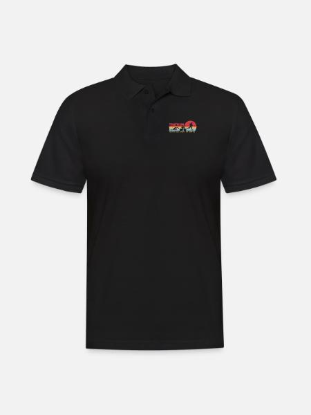 Le triathlon plus qu’un passe-temps Vélo de triathlon - Polo Homme - noir
