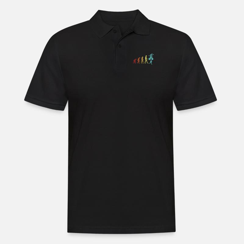 Triathlon Evolution Triathlet Training Profi - Männer Poloshirt - Schwarz