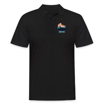 Nature Randonnée Trekking Randonnée en montagne Randonnée - Polo Homme - noir - Devant - Kai (181cm)