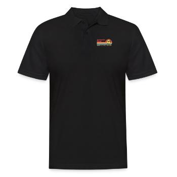 Limonadenstand mehr als ein Job Limonade - Männer Poloshirt - Schwarz - Vorne - Kai (181cm)