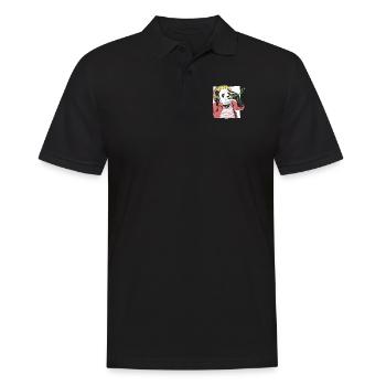 Reggae Panda Panda Bär Ailuropoda Melanoleuca - Männer Poloshirt - Schwarz - Vorne - Kai (181cm)