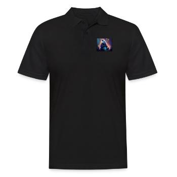 Pandabärenfreund Ailuropoda Melanoleuca Liebhaber - Männer Poloshirt - Schwarz - Vorne - Kai (181cm)