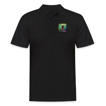 Dancing Til The Sun Comes Out Cosmonaut - Men's Polo Shirt - black - Front - Kai (181cm)