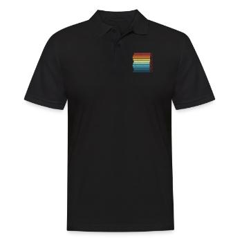 Retro Bread Maker Bread Dough Bread Queen Lover - Men's Polo Shirt - black - Front - Kai (181cm)