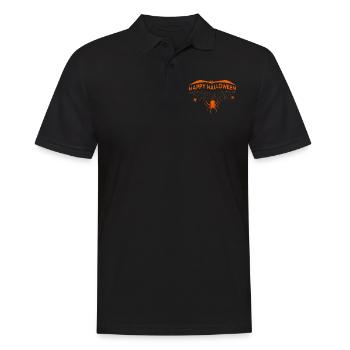 Halloween Chauve-souris Joyeux Halloween - Polo Homme - noir - Devant - Kai (181cm)