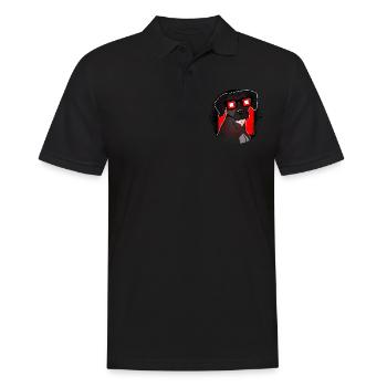 Baster - Men's Polo Shirt - black - Front - Kai (181cm)