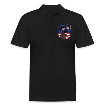Malaisie - Polo Homme - noir - Devant - Kai (181cm)